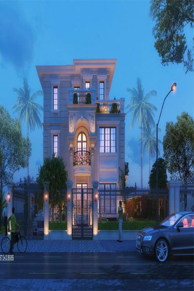 Thiết kế kiến trúc biệt thự cao cấp Splendora - Mr Ngọc