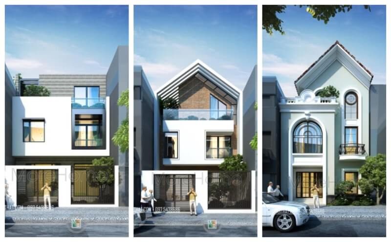 21 Gợi ý thiết kế nhà mặt phố hiện đại, ấn tượng tại Tp. HCM
